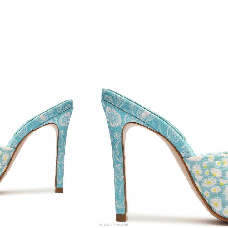 Schutz N42F364lenie kumaş sandalet nehir suyu