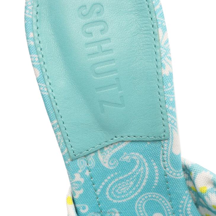Schutz N42F364lenie kumaş sandalet nehir suyu