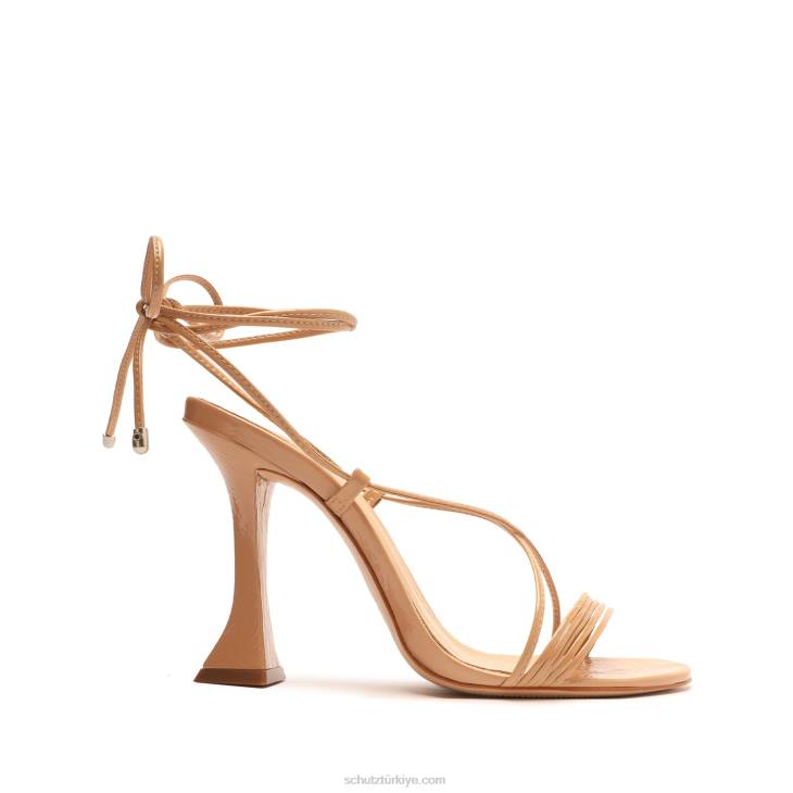 Schutz N42F368arceli rugan sandalet bal beji