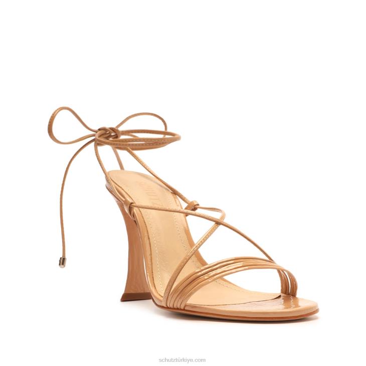 Schutz N42F368arceli rugan sandalet bal beji