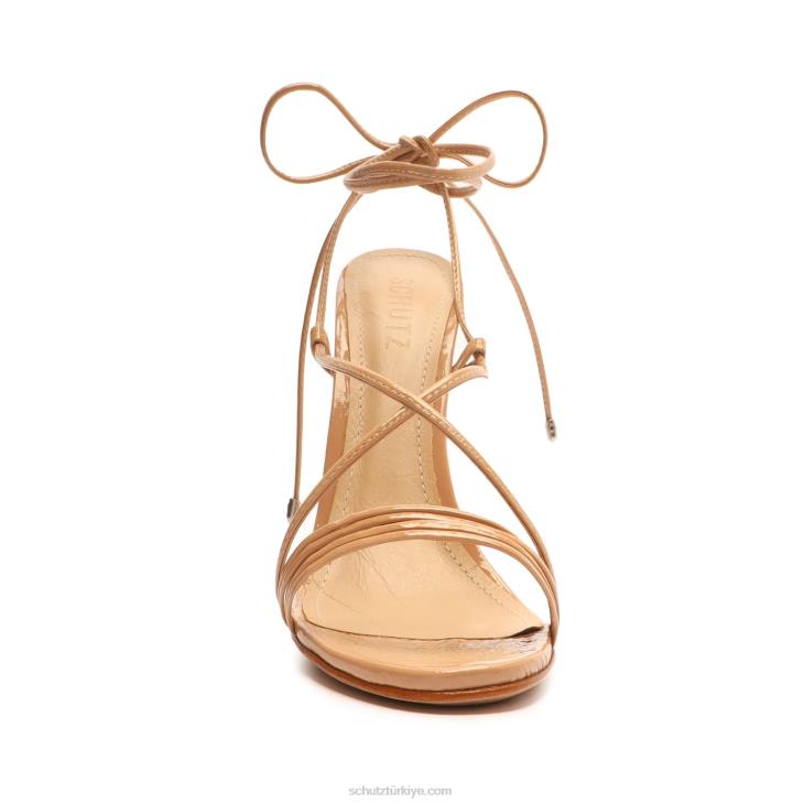 Schutz N42F368arceli rugan sandalet bal beji