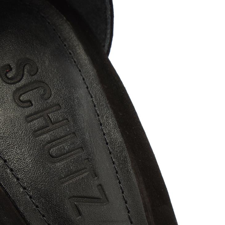 Schutz N42F371linsey nubuk sandalet siyah