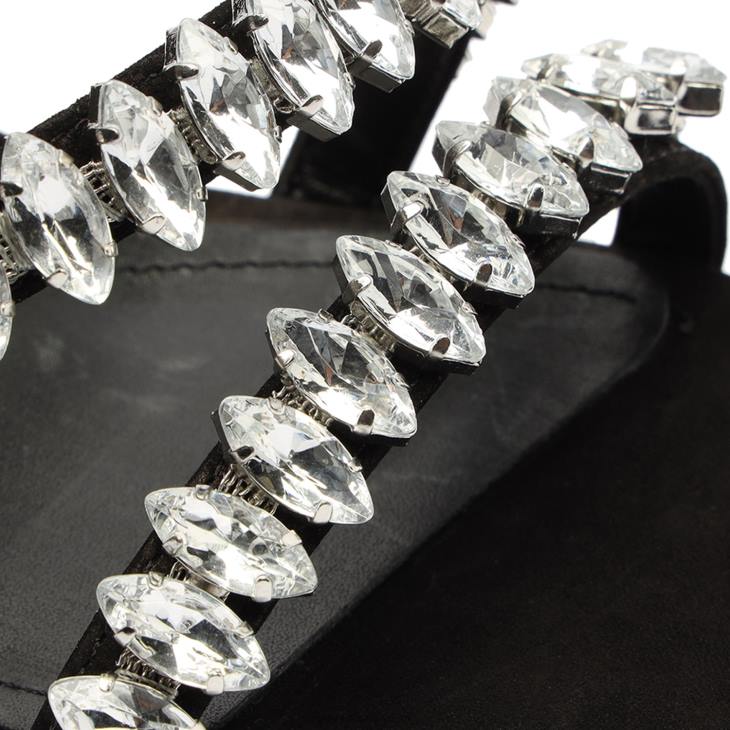 Schutz N42F371linsey nubuk sandalet siyah