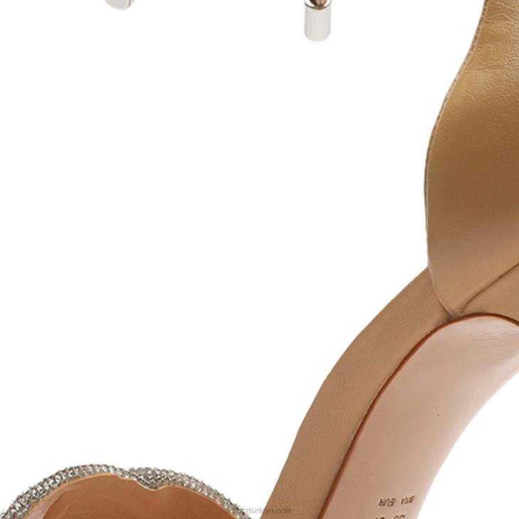 Schutz N42F377andy nappa deri sandalet bej