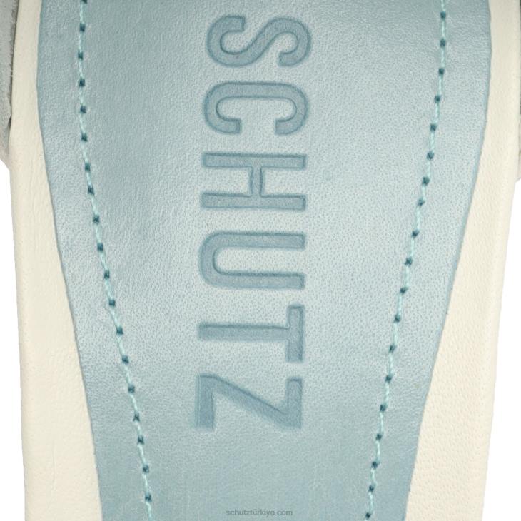 Schutz N42F387cadey-lee kristal sandalet beyaz