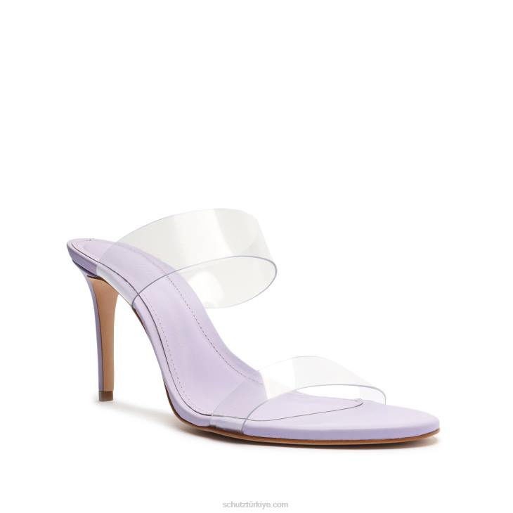 Schutz N42F391ariella vinil sandalet dumanlı üzüm