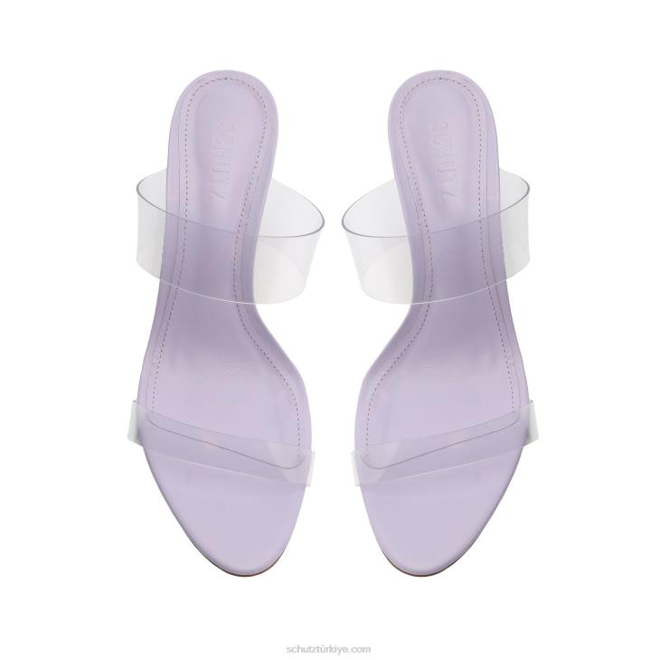 Schutz N42F391ariella vinil sandalet dumanlı üzüm