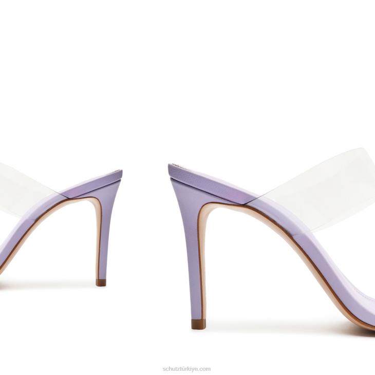 Schutz N42F391ariella vinil sandalet dumanlı üzüm