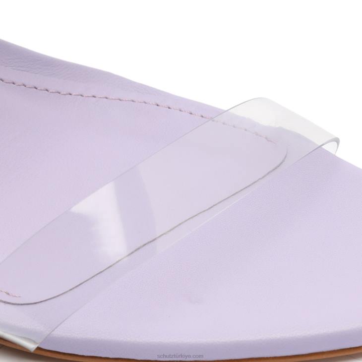 Schutz N42F391ariella vinil sandalet dumanlı üzüm