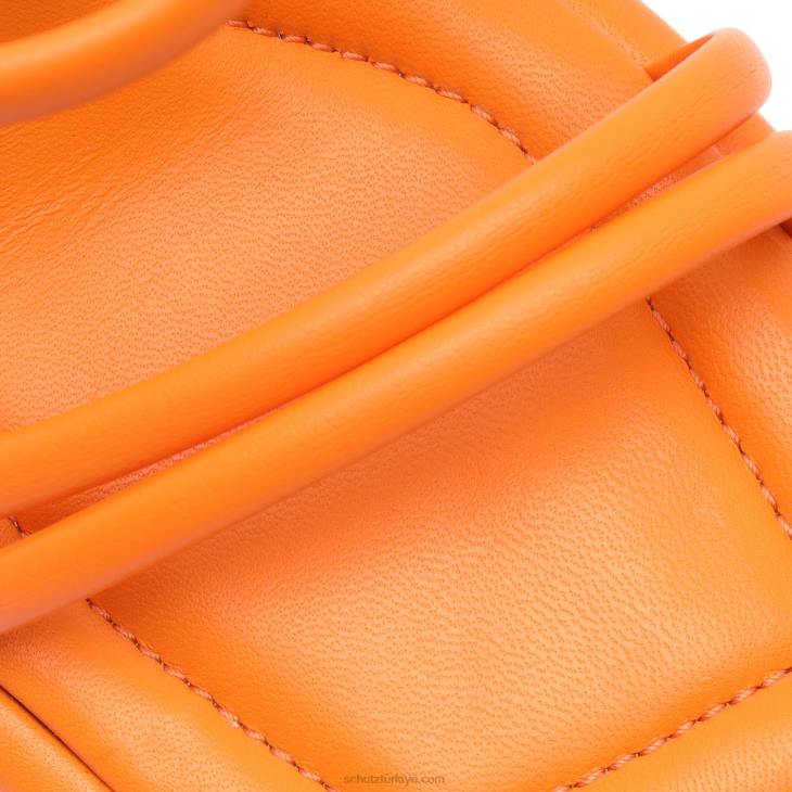 Schutz N42F395agatha sandal parlak mandalina