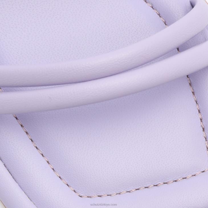 Schutz N42F396agatha orta sandalet dumanlı üzüm