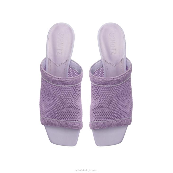 Schutz N42F398sinara örgü sandalet dumanlı üzüm