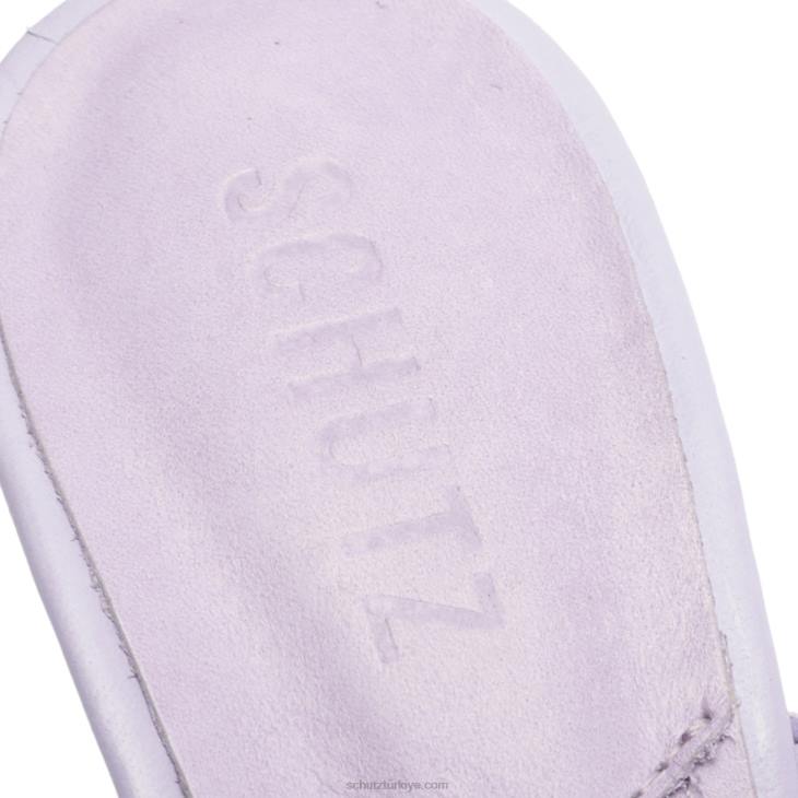 Schutz N42F398sinara örgü sandalet dumanlı üzüm