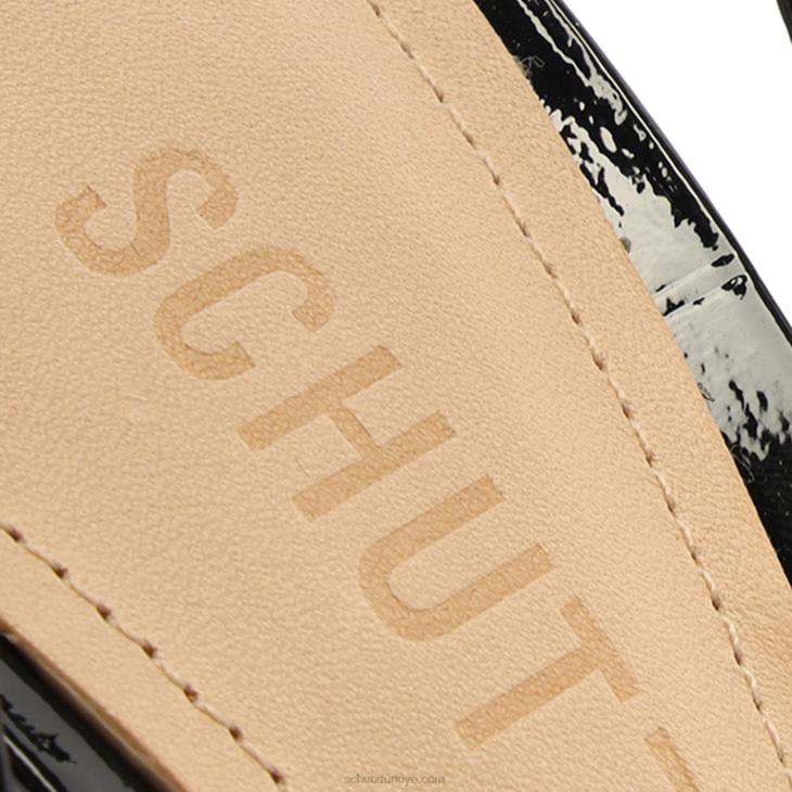 Schutz N42F404adeline patentli sandalet siyah
