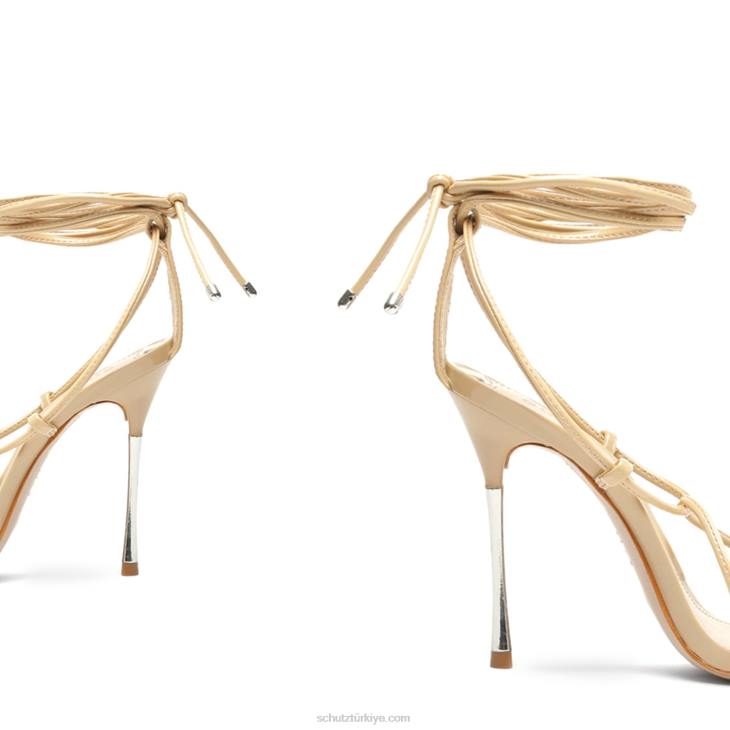 Schutz N42F405adeline patentli sandalet açık bej