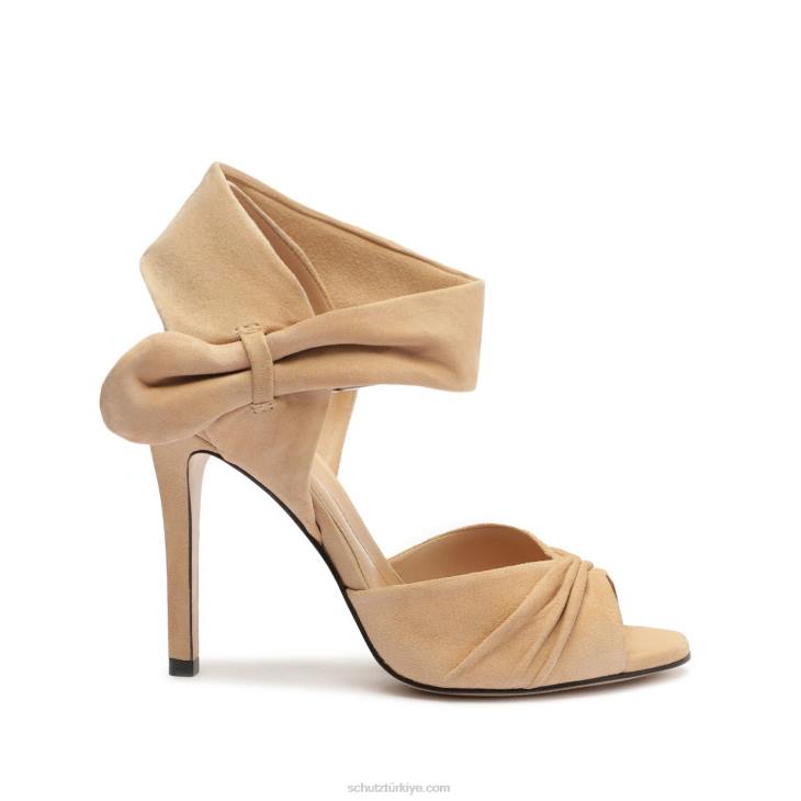 Schutz N42F414adlyn süet sandalet badem