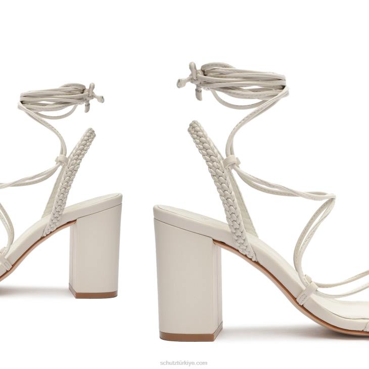 Schutz N42F43maxima blok deri sandalet inci