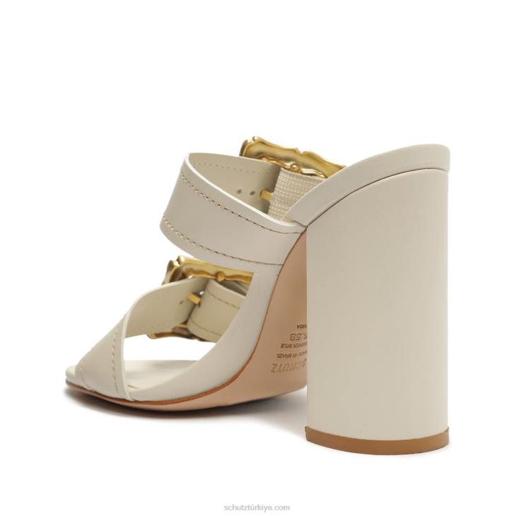Schutz N42F52enola deri sandalet inci