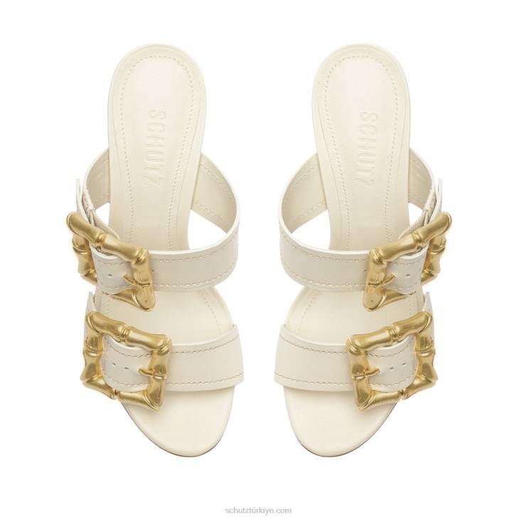 Schutz N42F52enola deri sandalet inci