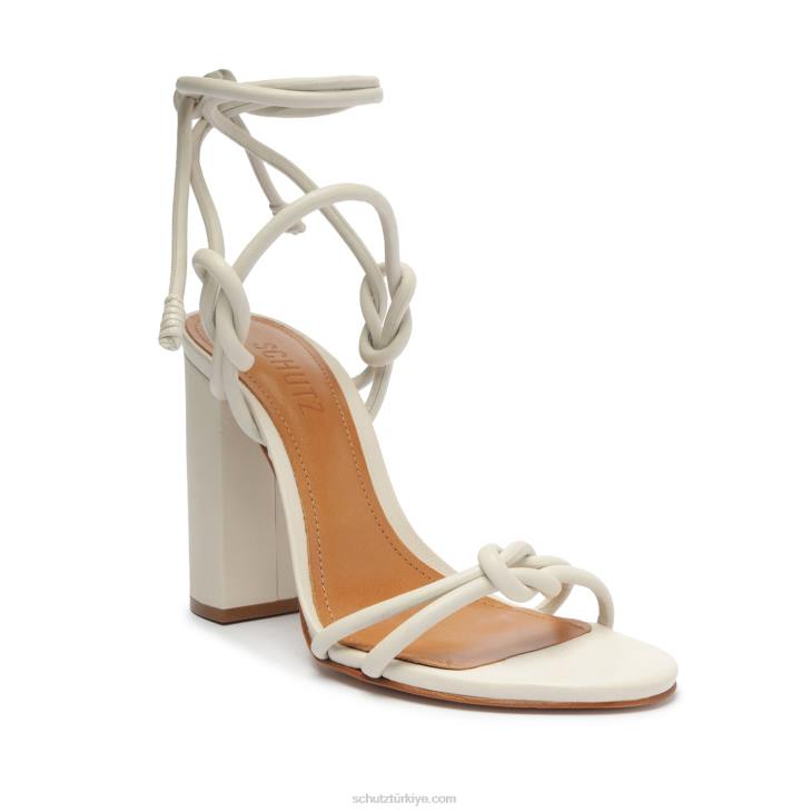 Schutz N42F58nicky blok napa deri sandalet inci