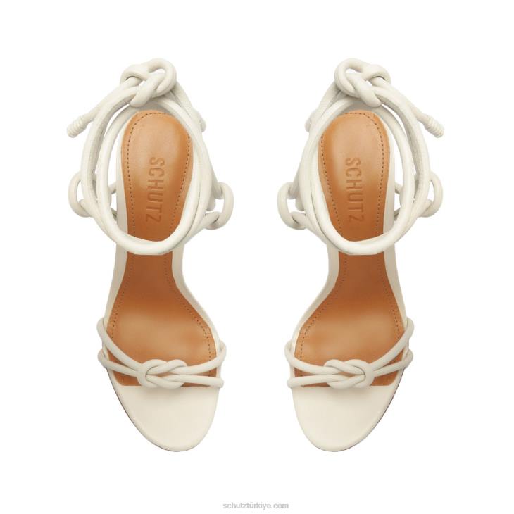 Schutz N42F58nicky blok napa deri sandalet inci