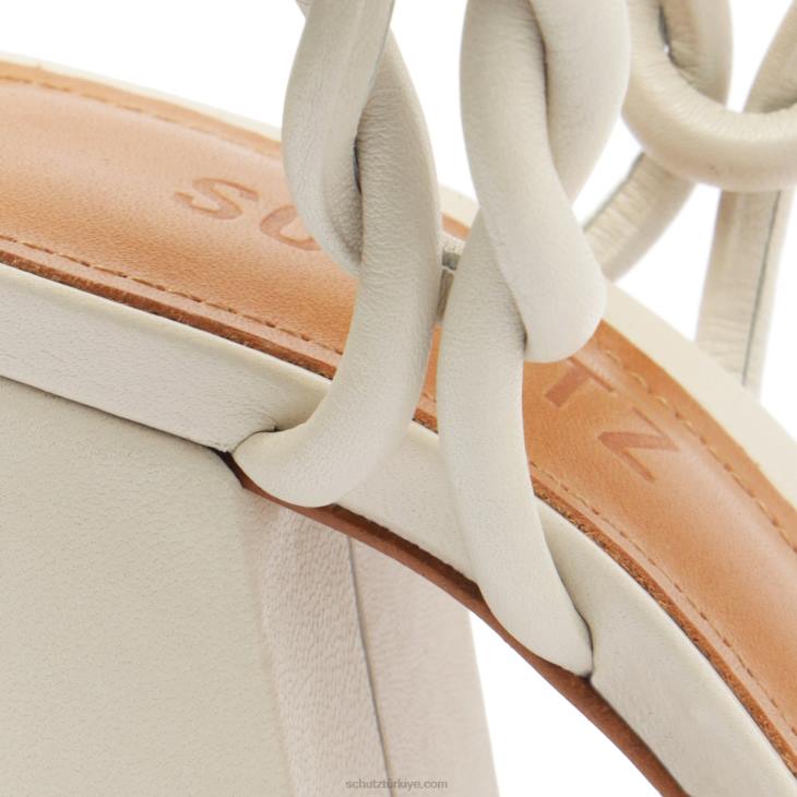 Schutz N42F58nicky blok napa deri sandalet inci