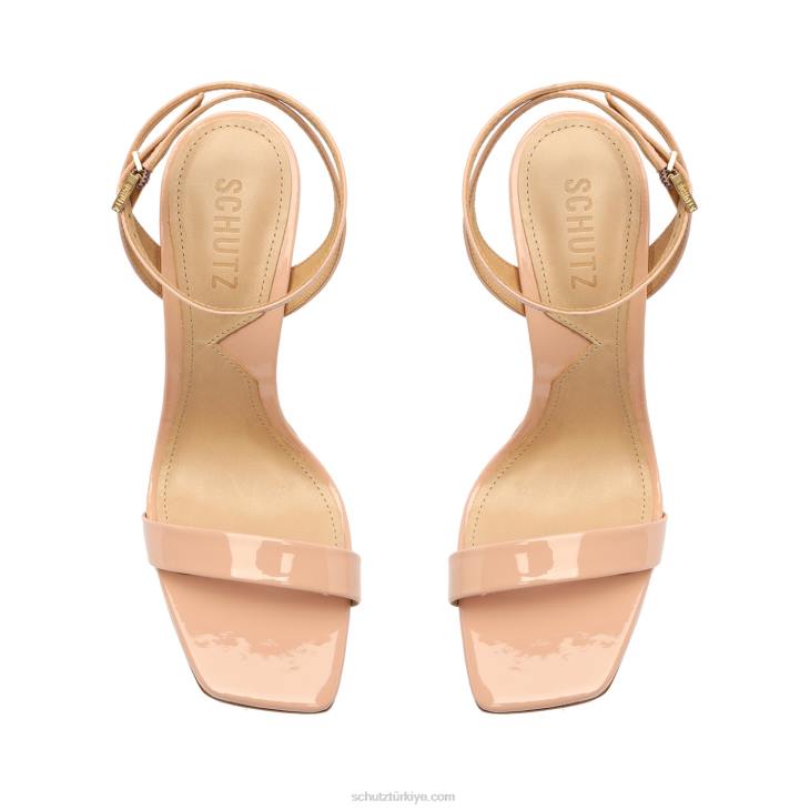 Schutz N42F66filipa rugan sandalet bej
