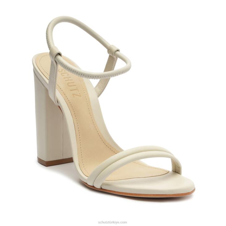 Schutz N42F76gimenez deri sandalet inci