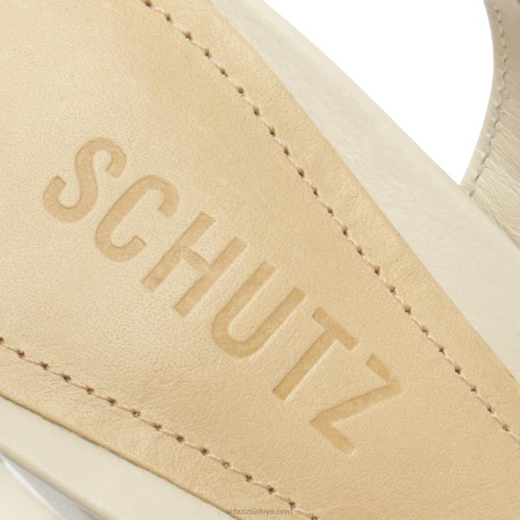 Schutz N42F76gimenez deri sandalet inci