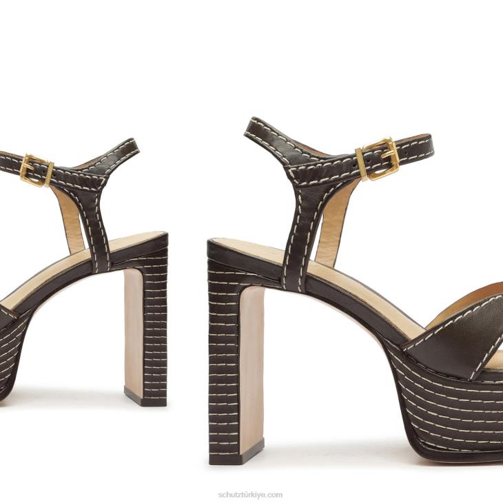 Schutz N42F85keefa rahat sandalet yeni bizon