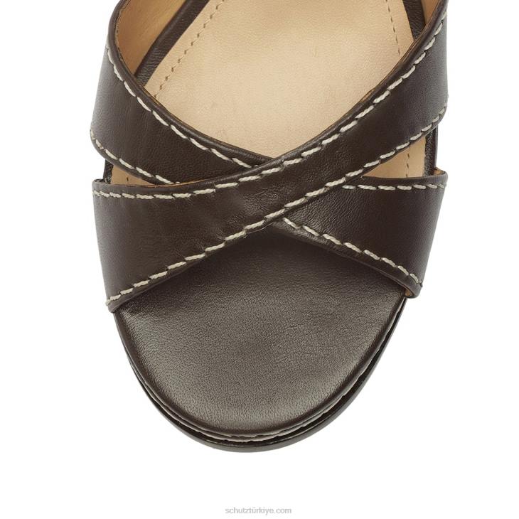 Schutz N42F85keefa rahat sandalet yeni bizon