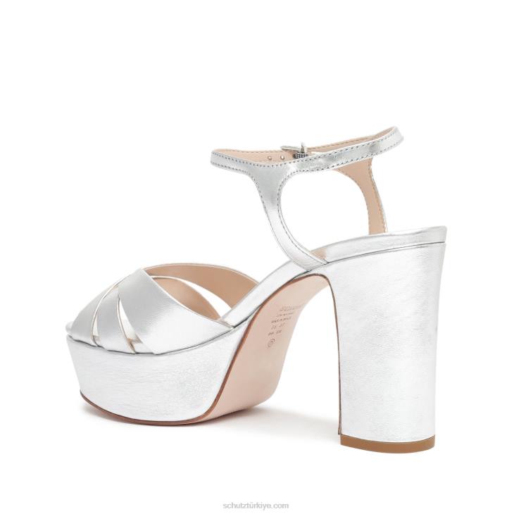 Schutz N42F87keefa sandalet gümüş
