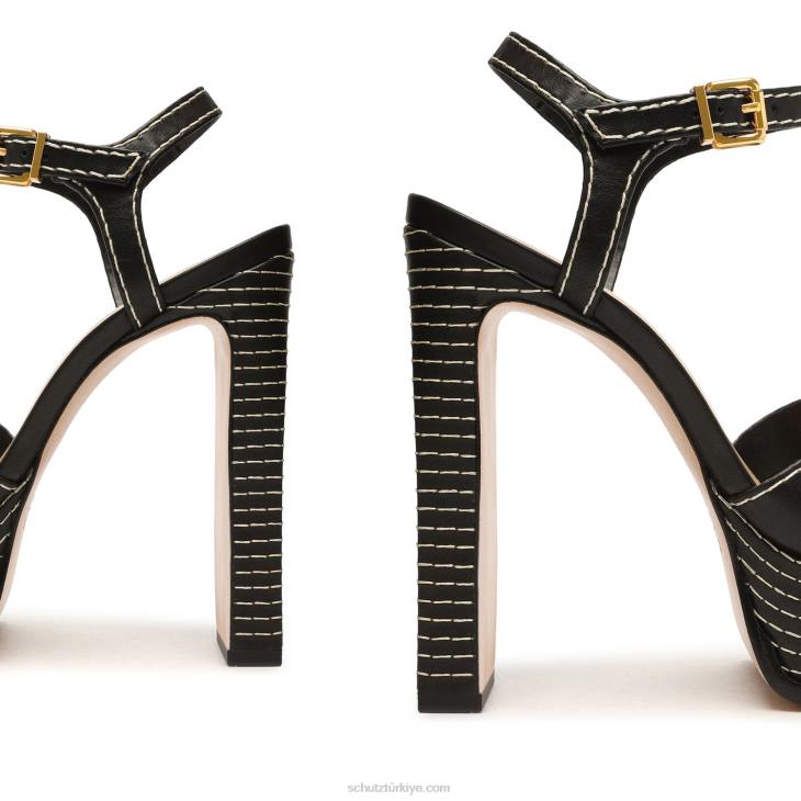 Schutz N42F94keefa yüksek rahat sandalet siyah