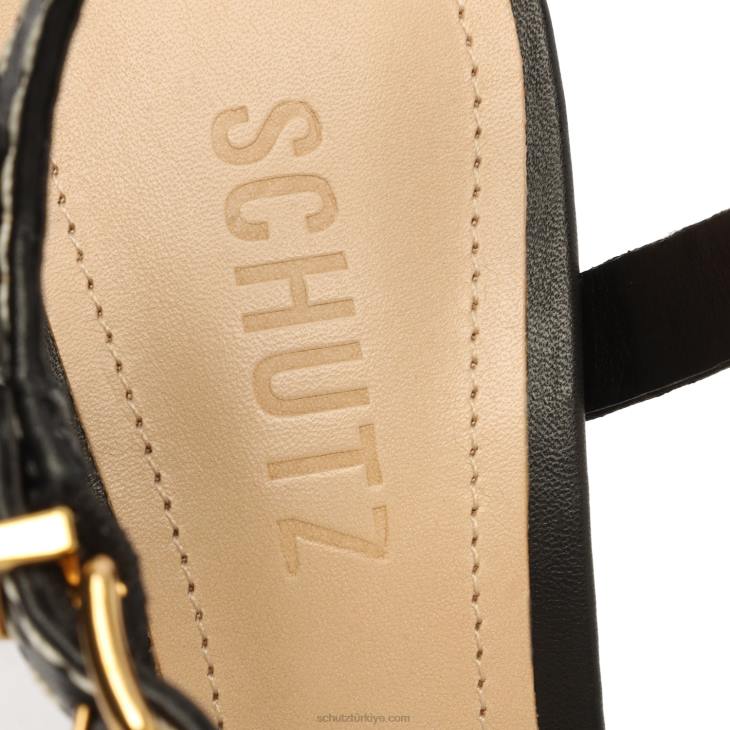 Schutz N42F94keefa yüksek rahat sandalet siyah